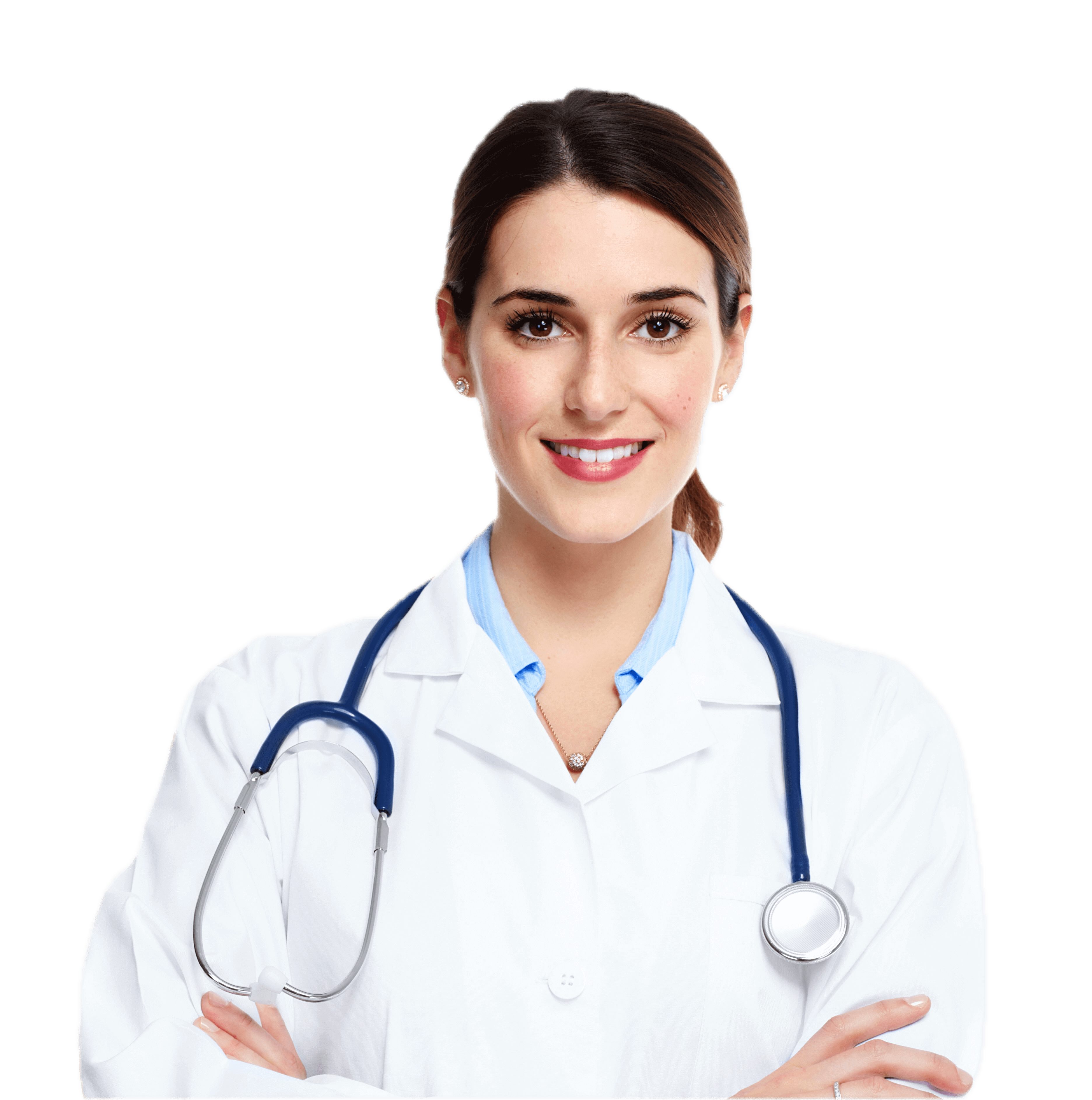 Uśmiechnięta Pani doktor