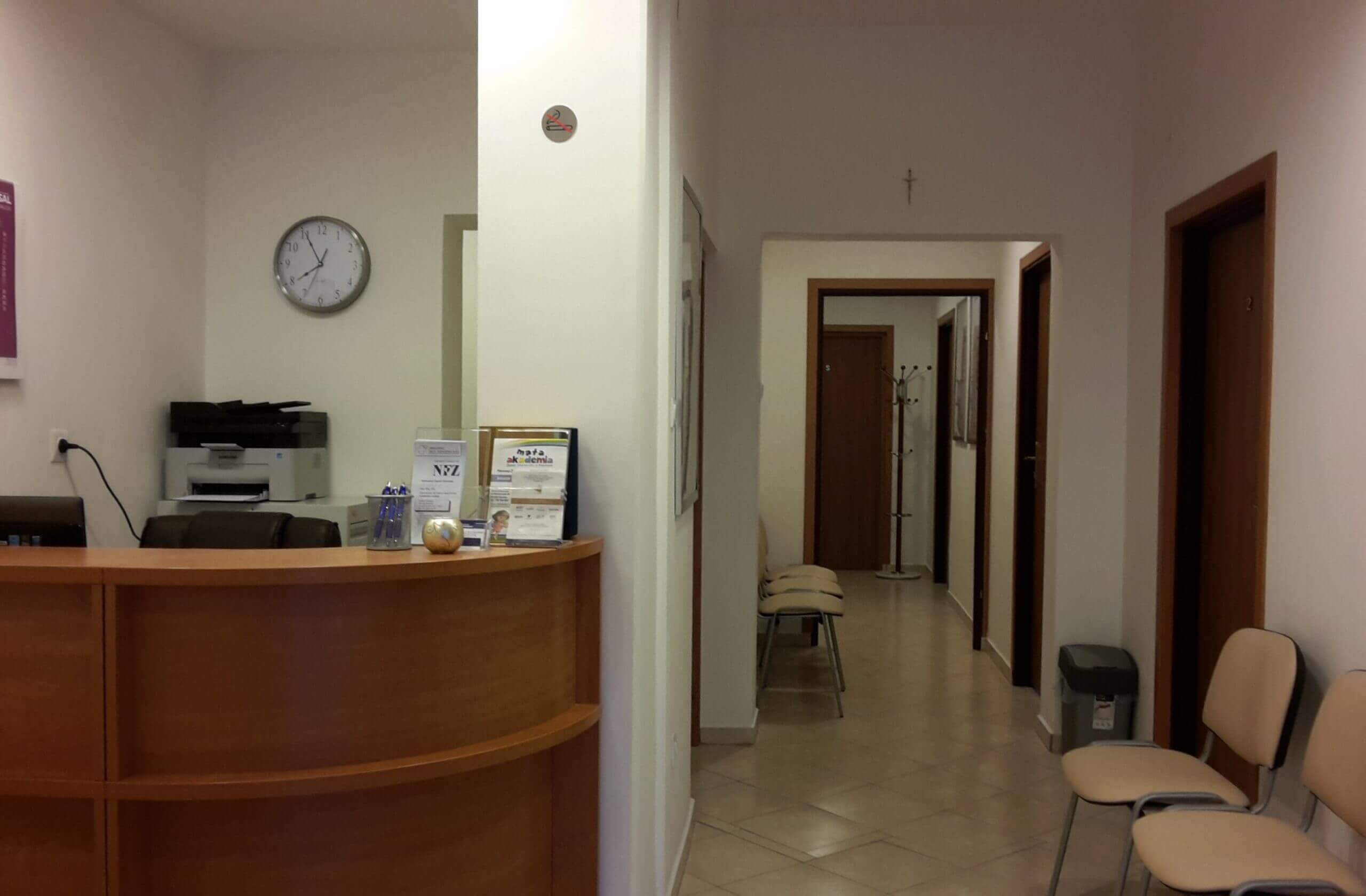 Poczekalnia naszej przychodni